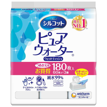 ユニチャーム シルコット ピュアウォーター